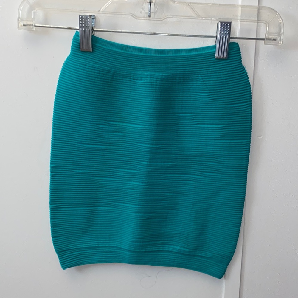 S/M blue mini skirt